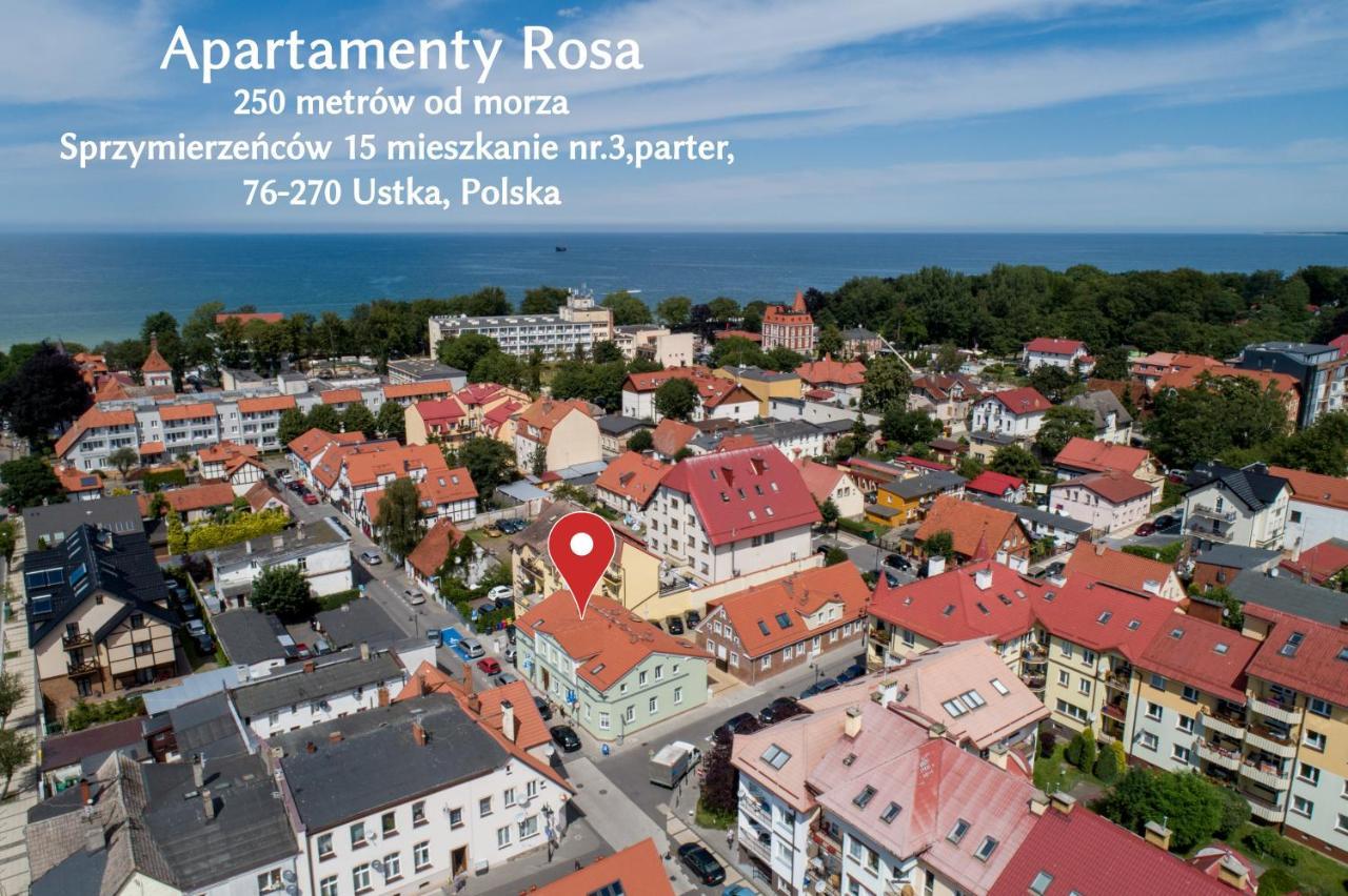 Apartamenty Rosa 우스트카 외부 사진